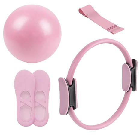 Pilates-Set, für Zuhause, Pilates, Yoga, für Damen, tragbares Fitnessgerät, Widerstandsband, Pilat-ES Krafttraining, für Training zu Hause, Reisen, Studio