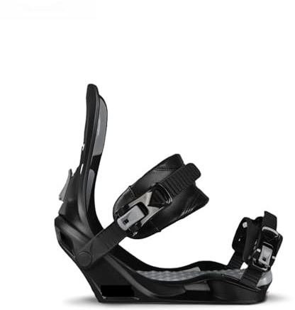 NFEKLFI Fixations de Snowboard Fixations de Snowboard for Adultes, polyvalentes, à dégagement Rapide, compagnons Ski, Sports d'hiver(BlackL)
