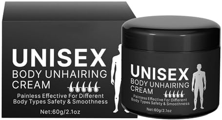 Hair Removal Cream,Long-Lasting Soothing Wax | 60g Post Care Hair Depilatory Cream | for Armpit Leg Chest Abdomen Bikini Daily Wedding Travel Beach Gym Women Men