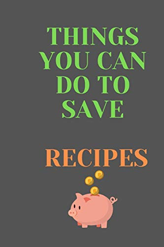 Things You Can Do To Save RECIPES: All Purpose Recipes 6x9 Blank Lined Formated Cooking Notebook Journal Way Better Than A Card Trendy Unique Gift For Home Kitchen
