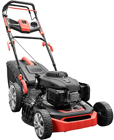 Güde Rasenmäher Big Wheeler 514.7 R (Motor: 4-Takt Power-Engine S 592 V, Motorleistung: 3,5/4,8 (kW/PS), Schnittbreite: 50,8 cm, Radantrieb, 60l Grasfangsack, 8-fache zentrale Schnitthöhenverstellung