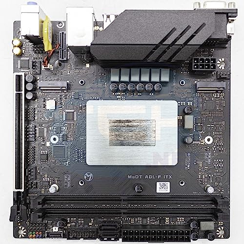 SIMPLETEK – Carte mère m-ITX avec processeur Intel Core i9 12900H | DDR4 Max 64 Go | Emplacement carte vidéo et prédisposition M.2 WiFi vertical | 1 slot M.2 NVME 4.0 + 1 x NVME3.0 | HDMI VGA DP