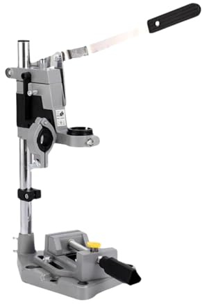 Supporto per Trapano da Banco Universale Supporto per Trapano con Base in Alluminio e Morsa