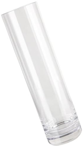 Vase en Acrylique, 16 vases Transparents de Haut, vases en Plastique Non cassables à Fleurs Transparentes pour la pièce maîtresse du Salon, Arrangement Floral, décoration de Mariage