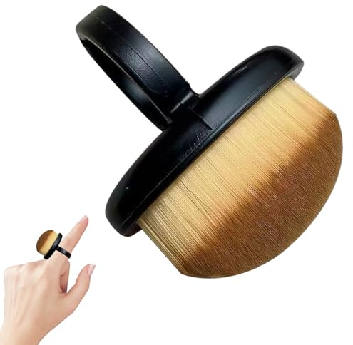 Acunny Brosse à poussière pour ongles - Pour la préparation des ongles - Brosse de manucure avec dissolvant de poudre - Brosse à poussière douce pour la maison, le salon et les déplacements