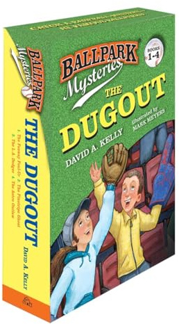 Ballpark Mysteries: The Dugout boxed set (books 1-4): The Fenway Foul-Up, The Pinstripe Ghost, The L.A. Dodger, The Astro Outlaw
