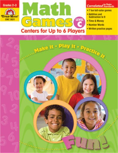 Math Games Level C: Centers for Up to 6 Players