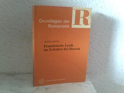 Französische Lyrik im Zeitalter des Barock: 5