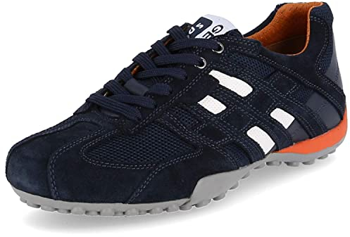Geox Herren U Snake K Sneaker, Navy, 43 EU