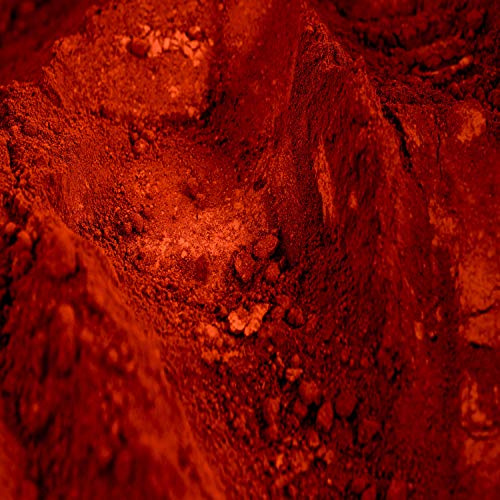 iBéton by Cyril Claire Oxyde de Fer Rouge 30 I 500g: Pigment pour Peintures, Enduit Béton et Chaux - Poudre Colorante - Origine Europe
