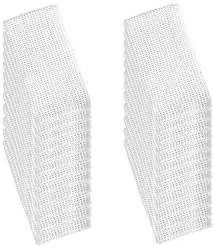 MAXIMA AMENITIES 24 Trapos de Cocina 100% algodón | Paño de Cocina - Toalla de Cocina Muy Absorbente | Diseño clásico, totalmente blanco | Medidas 34 x 34 cm