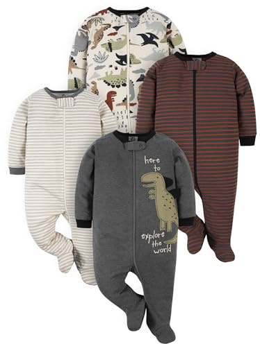 Gerber Sleep 'N Play Lot de 4 grenouillères pour garçons