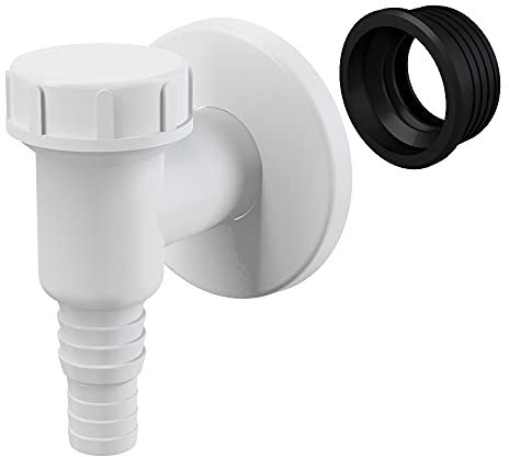 AlcaPlast APS2 Geräte Siphon 32 40 50mm | Abwasseranschluss für Waschmaschine, Spülmaschine etc., Durchmesser:DN 40 mm