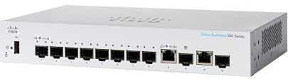 Cisco Systems Business CBS350-8S-E-2G Managed Switch | 8 1G-SFP-Ports | 2x1G-Combo | Eingeschränkte Lebenszeitgarantie für Hardware (CBS350-8S-E-2G-EU)