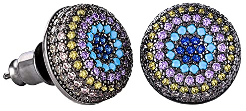 VEXXS Diamond Stud Earrings for Men