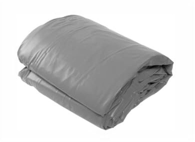 OKU Poolfolie Rechteck für Beckentiefe 1,5 m mit Keilbiese P3, Farbe:Grau, Größe:6.00 x 3.00 x 1.50 m