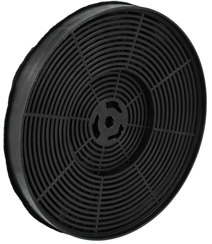 vhbw Aktivkohlefilter kompatibel mit Exquisit FSH60 | KFD 60-2.1, EBH4MI, KFD627-2, KFD907-2L, KFD6-2 Dunstabzugshaube - 17,5 cm