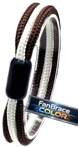 Generisch FanBrace COLOR St.Pauli Fan Armband