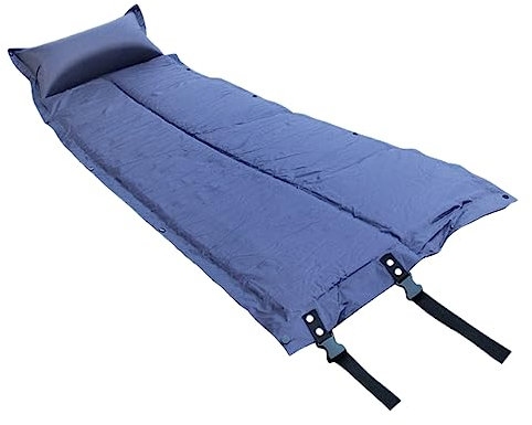 WESIEVYA Portable Camping Mat Mit Integriertem Kissen Aufblasbare wasserdichte Isomatte Für Outdoor-aktivitäten Leicht Und Für Camping Und