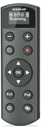for Nikon Wireless Camera Remote Control - Aodelan Rechargeable Shutter Release Trigger with OLED Screen for Zfc, Z50, P1000,A1000, P950, B600; Replaces Nikon ML-L7(Black)