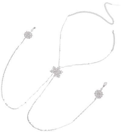jebyltd Capezzoli Finti con Catena Capezzolo Piercing con Collane A Farfalla per Donne Gioielli per La Farfalla del Corpo
