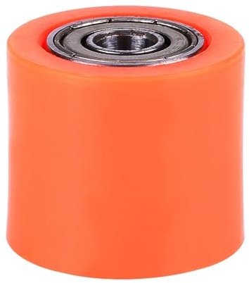 Bamjour Tenditore a Catena per Bici, Tenditore a Rulli Universali 8 Mm per la Ruota della Ruota della del Testizzatore in Bicicletta per Motocicletta Enduro di Bici Moto (ORANGE)