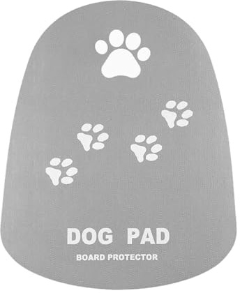 Dog Surfboard Traction Pad - PVC Textured EVA Grip Mat Durable Boat Decking Sheet Anti-Rutsch Surfboard Zubehör mit selbstklebendem Design | Paddleboard, Kajak, Skimboard, Pool, Marina,