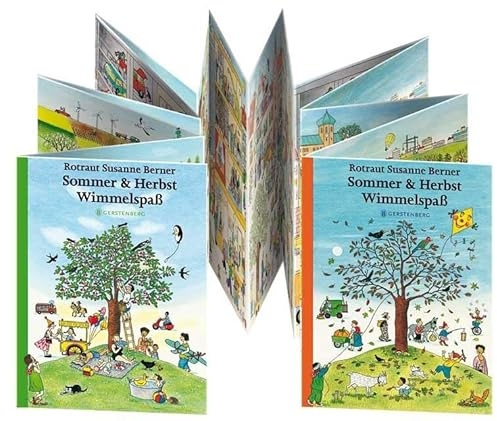 Sommer & Herbst Wimmelspaß: Wende-Leporello