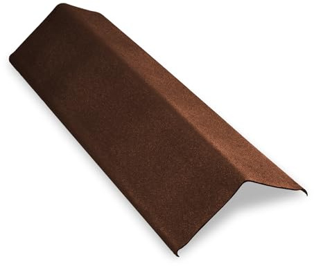 Hours Gang Roof Termination Ondu Line Durable S Bitumen Corrugated Sheets End Profile Brown