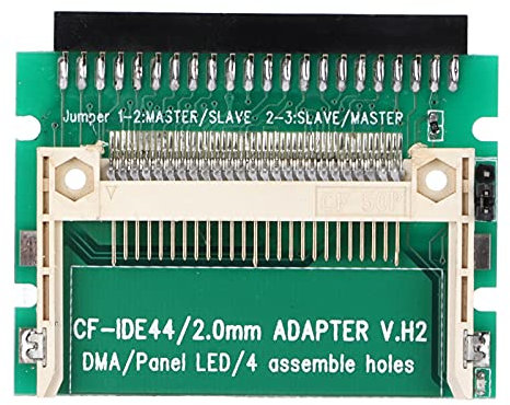 Carte Adaptateur CF-IDE, Carte Compact Flash CF vers 2,5 Pouces 44 Broches IDE pour Ordinateur Portable SSD HDD Convertisseur de Disque Dur, pour X86 pour Linux/pour Win98/Dos