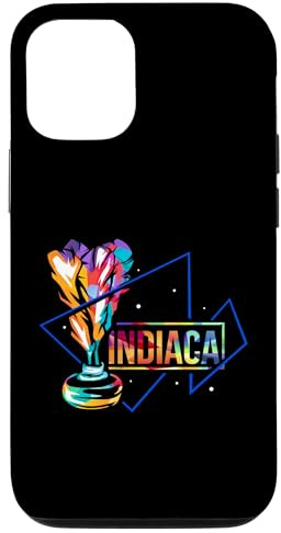 iPhone 13 Indiaca Rebound Game Hand Shuttlecock Case