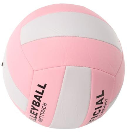 GAROZATION Weicher Aufblasbarer Volleyball Robustes Material Für Indoor-Training Und Sportspiele Geeignet Für Prüfungssport Und Freizeit Sichtbar in Auffälligen Farben