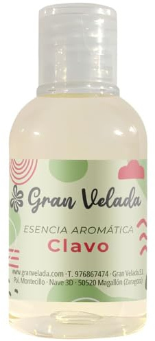 Esencia Aromática de Clavo: Amaderada e Intensa con Toques Cítricos. Ideal para Cosméticos Caseros. Aroma a Mandarina, Romero y Anís.