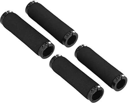 Milisten 2paare Fahrradlenkergriffe Aus Gummi Für Mountainbikes Ergonomisches Design Stoßdämpfung Bequeme Griffe Ohne Ermüdung