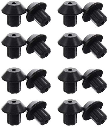 Operitacx 48PCS Rubber Grate Feet for Gas Range Burners Durable Replacement Parts Compatible with Wbk Protect Cooktop From Scratches Gas Range Accessories