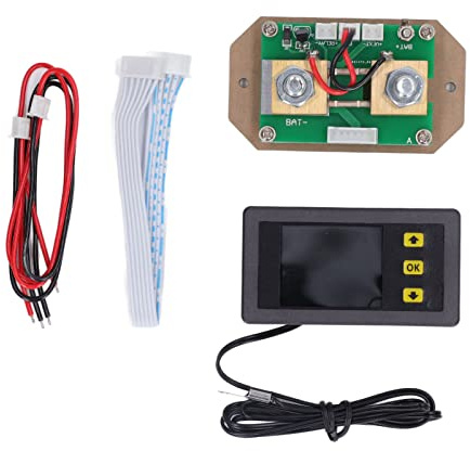 VA7510S Battery Tester | 500V Bidirectional Performance Meter for Volt/Amp/Temp/Capacity | Multifunctional Tester with Overvoltage Protection & LCD Display (300A)