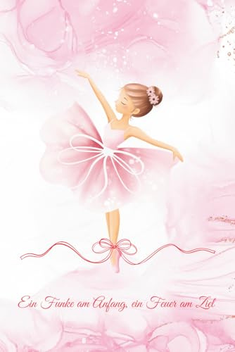 Notizbuch für Ideen und Skizzen: Tagebuch / Journal - Ballett - glänzend - liniert - 120 weiße Seiten - ca. DIN A5, perfekt für Ideen, Arbeit, ... Notizen unterwegs sowie als Geschenk.