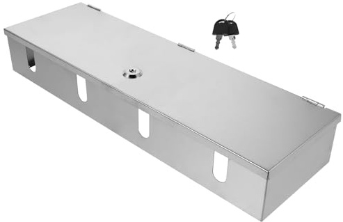 IWOWHERO Socket Protection Cover Secure Electrical Cover Project Boxes for Electronics Silver