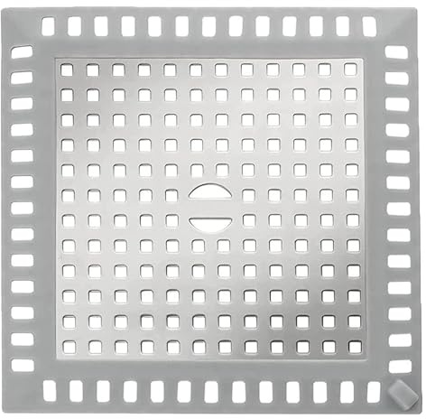 Tapa Desague Ducha Rejilla Desague Coladores de Drenaje Acero Inoxidable Plato Ducha Rejilla Plato Ducha para Baño, Cocina, Fregadero y Más (12,5 cm x 12,5 cm)