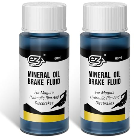 Vepazony Premium Mineralöl Bremsflüssigkeit 120ml für MAGURA MT5, MT7, MT8, MT2 etc – Scheibenbremsen Hydraulische Blood