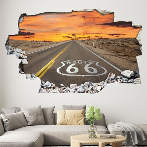 Lumalea - Adhesivo decorativo para pared (30 x 48 cm), diseño de trompas en la pared