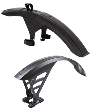 ZEFAL Deflector FM40/RS75 – Juego de Guardabarros MTB Delantero y Trasero – Guardabarros Bicicleta 29 Pulgadas, 27,5 Pulgadas, 28 Pulgadas – Guardabarros Universales para Bicicleta de Montaña