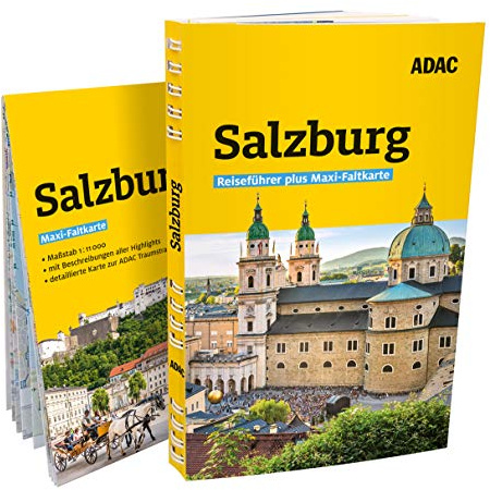 ADAC Reiseführer plus Salzburg: Mit Maxi-Faltkarte und praktischer Spiralbindung