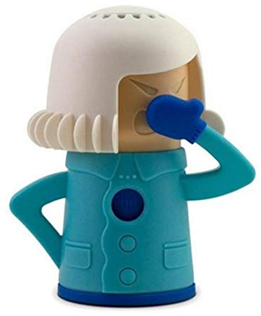 FuYouTa - Ambientador para frigorífico y microondas, con olor a mamá fresca para limpieza de cocina en casa, desinfectante de vinagre y desodorante de agua y limpiador de vapor para horno microondas