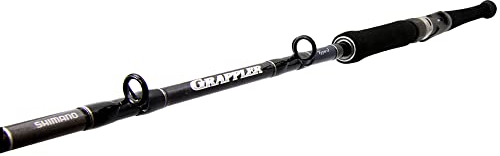 Shimano Grappler Typ J Casting Salzwasser | Jiggen | Casting Angelruten | 1 Stück – Leistung: HVY – Aktion: ModerateFast [GRPJC56H], Länge: 1,52 m