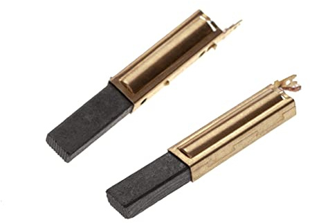 vhbw 2x Kohlebürste, Motorkohle, Schleifkohle 6,3 x 11 x 28mm kompatibel mit Nilfisk Attix 17, 19, 350-01, 350-0H, 360-0H, 360-11 Staubsauger