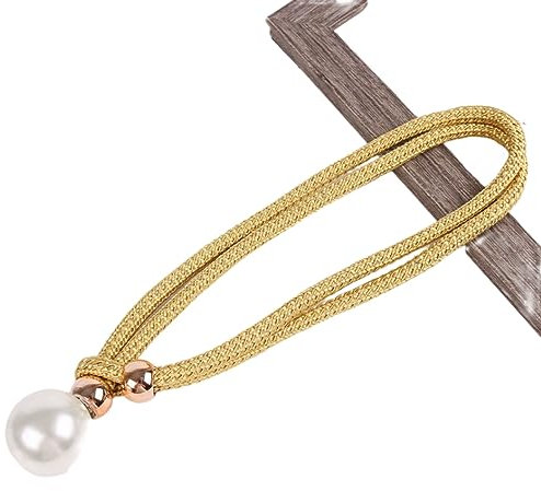 Gardinenbänder 2 Stück Gardinenumreifung Mit Gardinenumreifungsseil No Install No Perforated Curtain Buckle Gardinenbesatz, Gelb