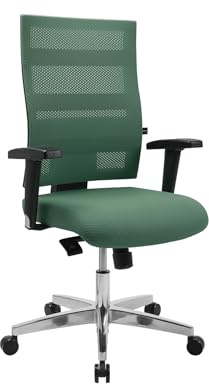 Topstar X-Pander Bürostuhl Mint | Made in Germany | Ergonomisch | Drehstuhl, Schreibtischstuhl | höhenverstellbar | Geprüfte Sicherheit nach GS-Intertek
