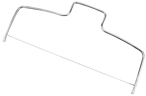 Naroote Livellatrice per Torte, Tagliatorte Tagliapasta in Acciaio Inossidabile 8 Marce Regolabile con Filo Staccabile per Amanti della Pasticceria e Principianti (Un filo)