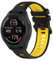 FiiMoo 22mm Correas para Garmin Venu 3/Venu 2/Garmin Forerunner 265/Forerunner 255/255 Music/Forerunner 965, Silicona Pulseras de Repuesto, Correa de Ajustable para Garmin Vivoactive 4-Negro+Amarillo